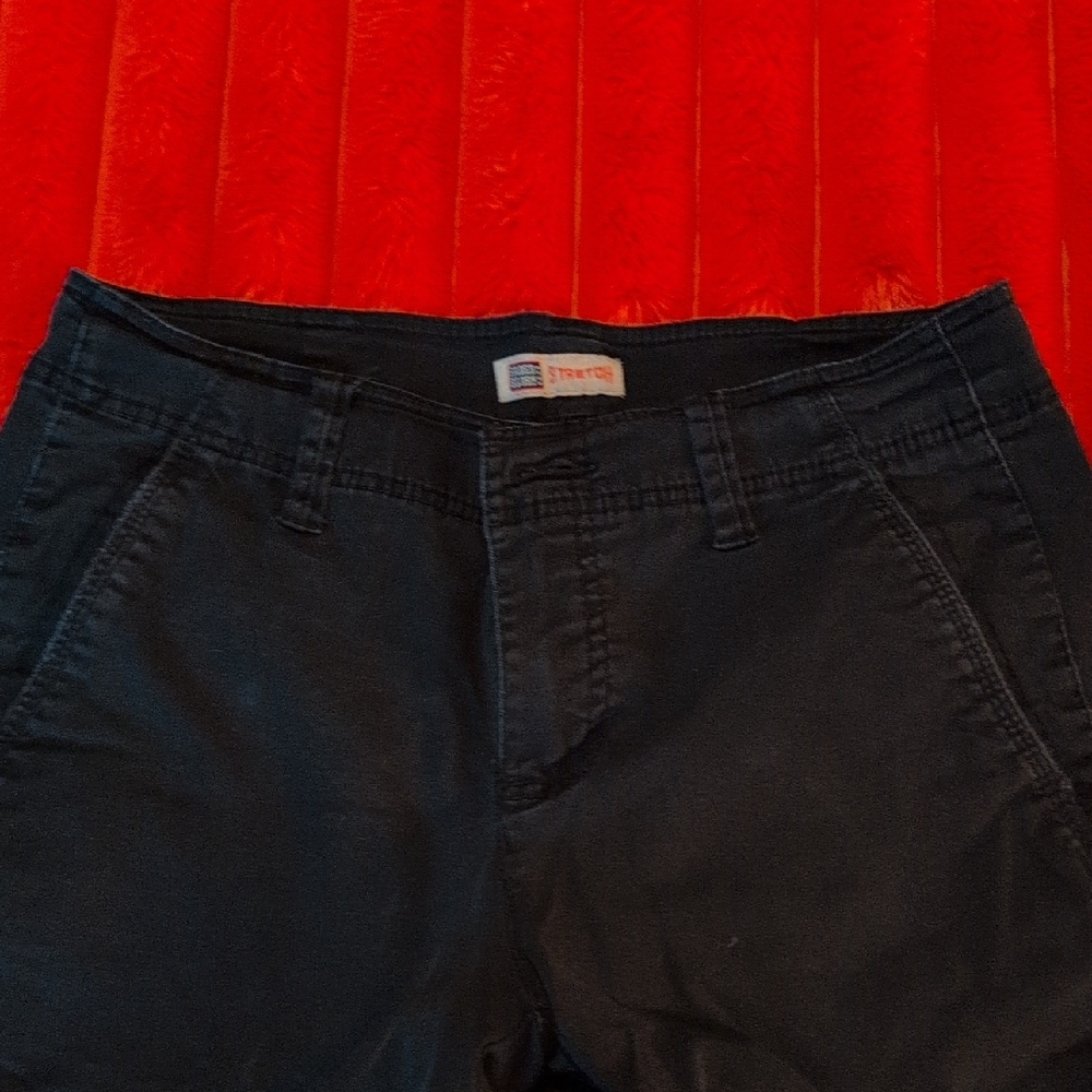 Faded Glory Women's Dark Gray Cargo Shorts